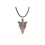 Arrowhead of Strength Viking Cord Necklace