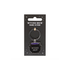 Witches Brew Cauldron Keyring