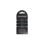 Set of 3 Coven Sisters Pentagram Bracelets