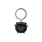 Witches Brew Cauldron Keyring