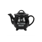 Witches Brew Ceramic Cauldron Tea Set
