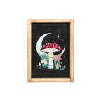 Forest Mushroom Framed Wall Print