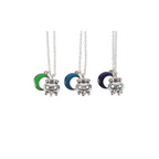 Set of 3 Coven Sisters Cauldron Charm Necklaces
