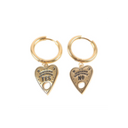 Talking Board Planchette Earrings