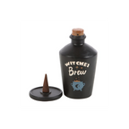 Witches Brew Potion Bottle Incense Cone Burner