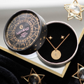 Astrology Wheel Earring and Necklace Set