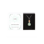 Luck Green Aventurine Crystal Chip Potion Bottle Necklace